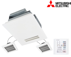 三菱 バスカラット24 浴室換気暖房乾燥機 V-143BZ5+P-141SW5 | 給湯器