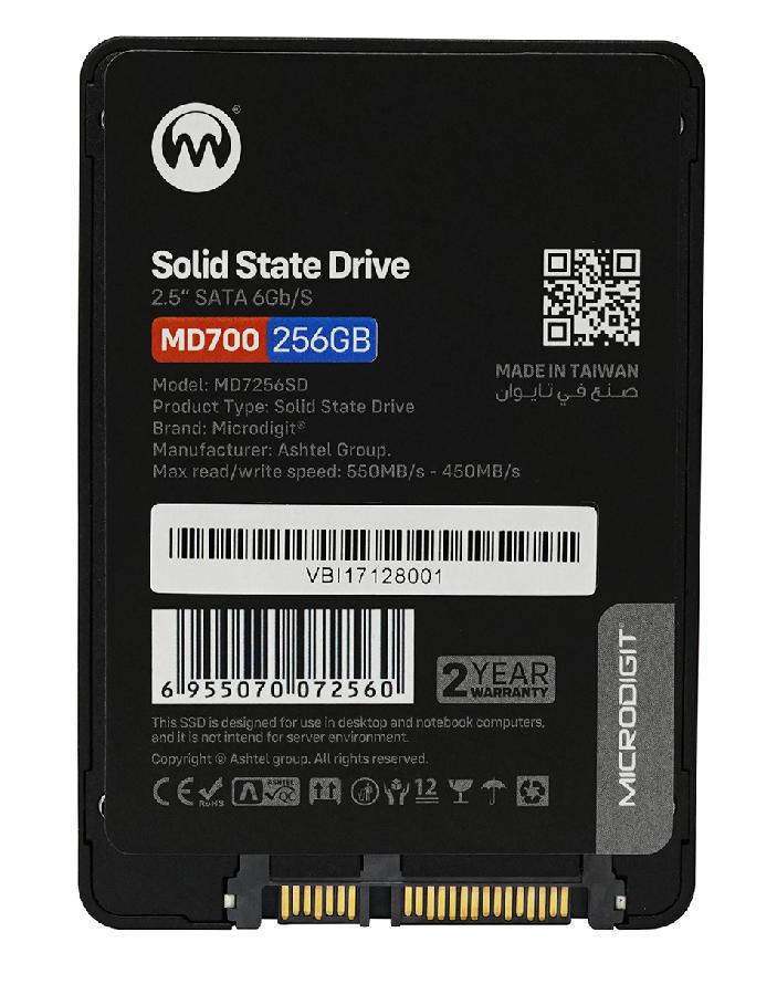 Microdigit | MD700-256GB | Solid State Drive 256GB