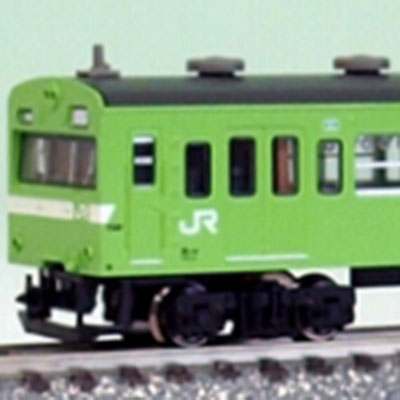 201系体質改善工事施工・クーラー交換車(ウグイス)6両セット