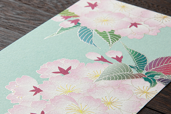 カードキャプターさくら ポストカード 木之本桜 秋桜 椿 牡丹 カード