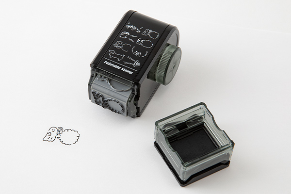 スタンプ 回転印 ダイヤル ふきだし柄(35586006)｜ミドリオンラインストア