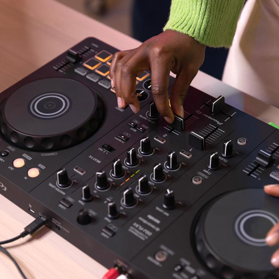 Pioneer DJコントローラー DDJ-FLX4 + 専用ケース DJC-B + ダスト