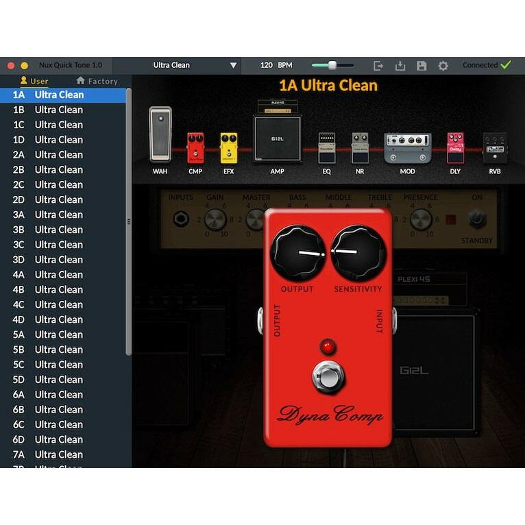 NUX MG-300 モデリングギタープロセッサー NUX MG-300 Micro Guitar