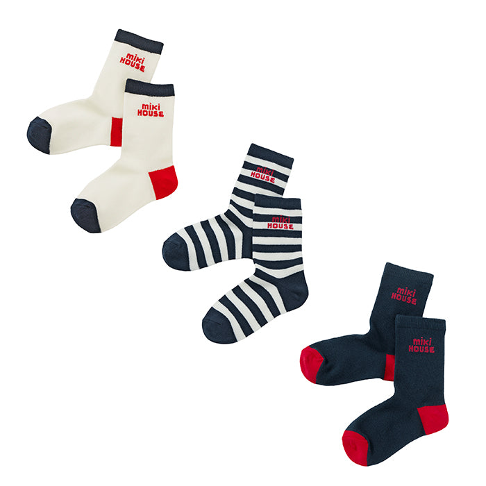 WEB限定】ソックスパック3足セット【WebLimited】 – ミキハウス