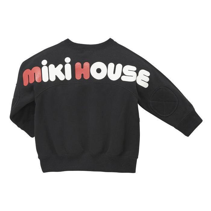 Back logo sweatshirt – ミキハウスオフィシャルサイト