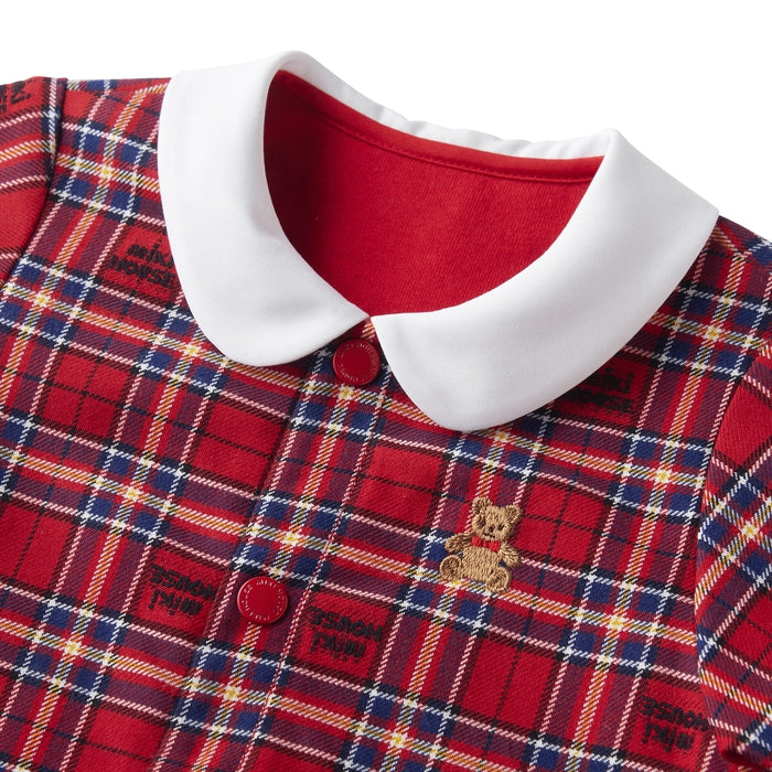 ミキハウスチェックカバーオール – ミキハウスオフィシャルサイト