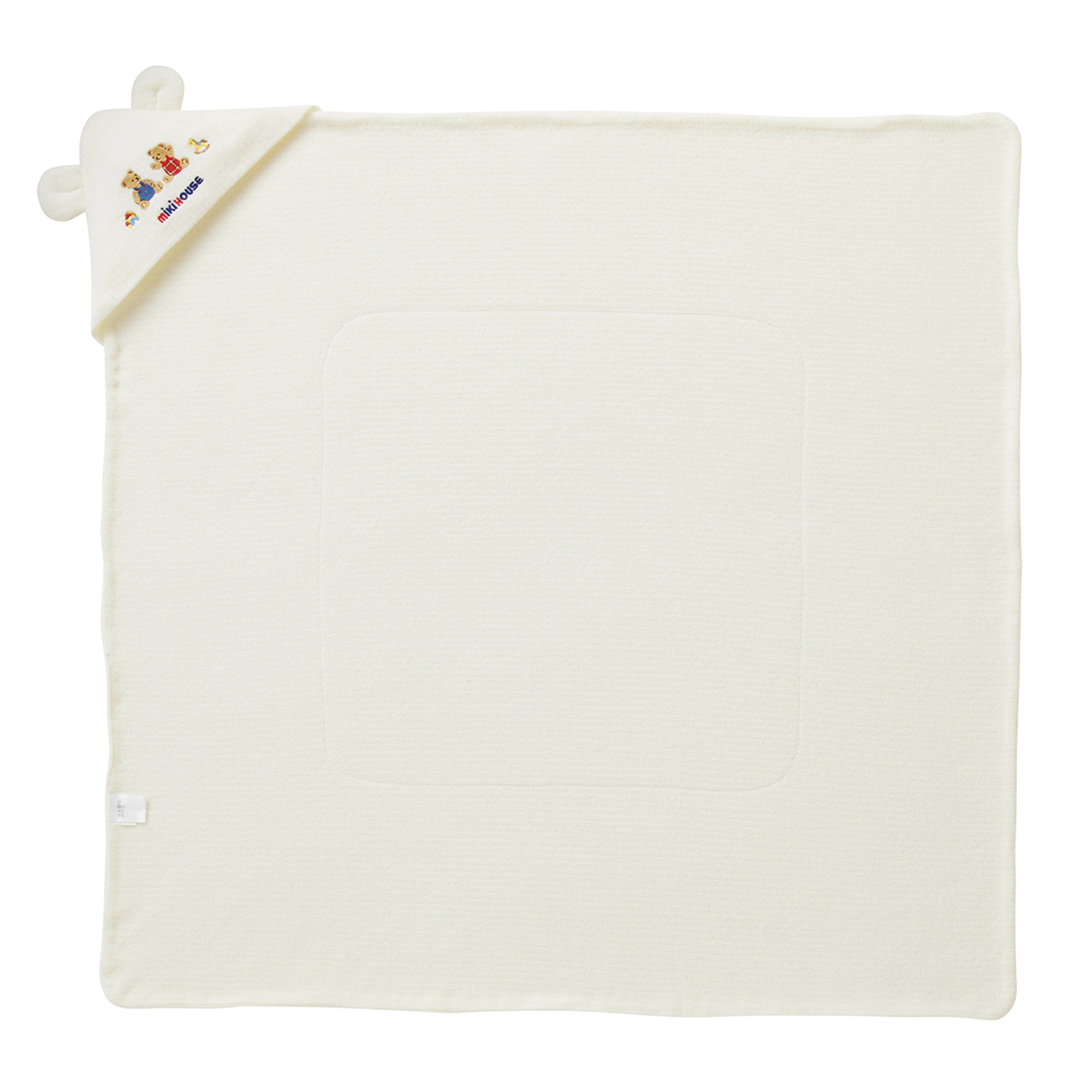 ピュアベールミキハウスベアアフガン（おくるみ） – ミキハウス