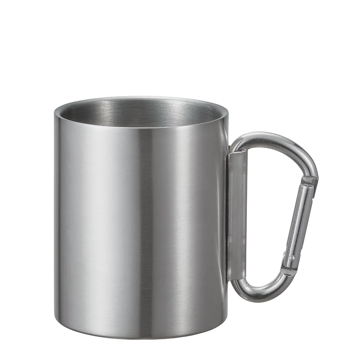 折りたたみカラビナハンドルステンレスマグ 270ml【オリジナル