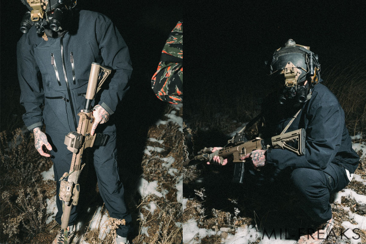 QILO x NOVESKE Nordwind WR ジョガーパンツ Midnight Panther【数量