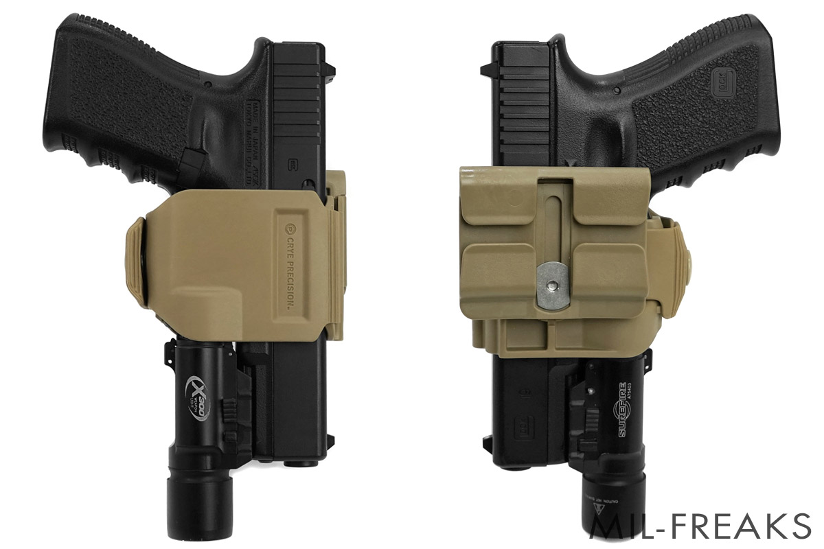 Crye Precision GunClip ハンドガン ホルスター Glock 19/26 フラット
