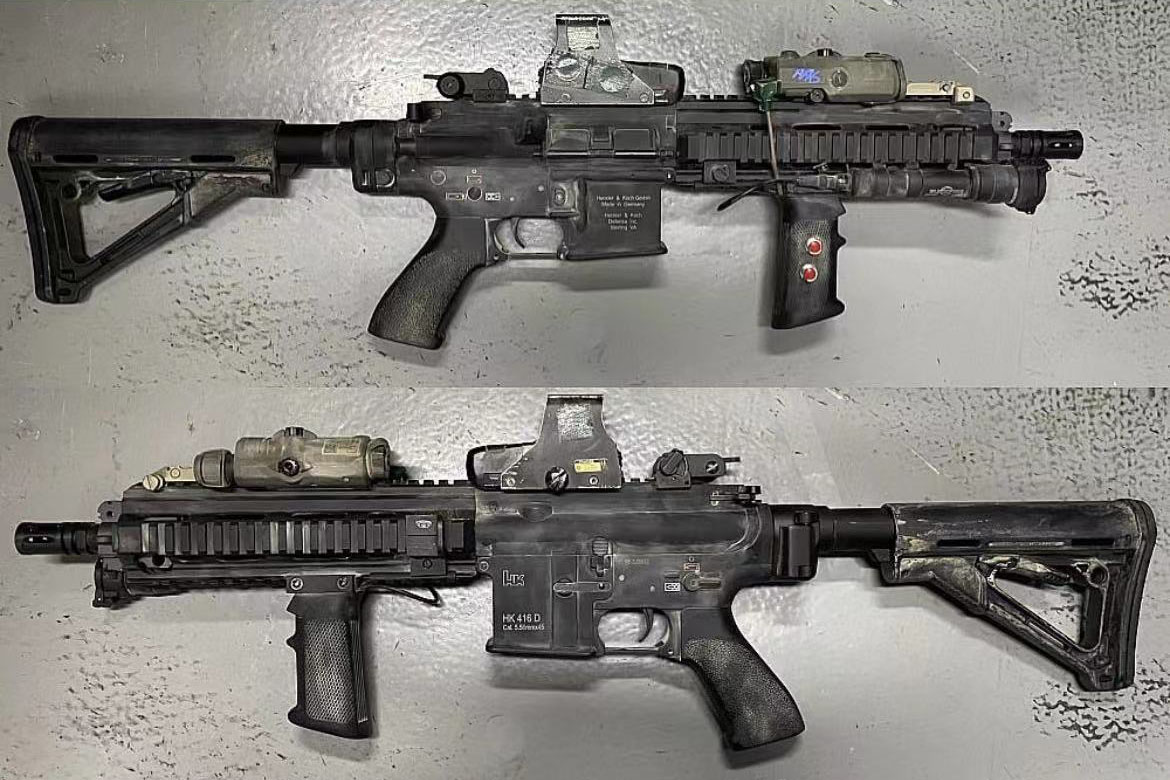 SHEKKIN GEARS デルタフォース Gangsta Grip カスタムグリップ ライト