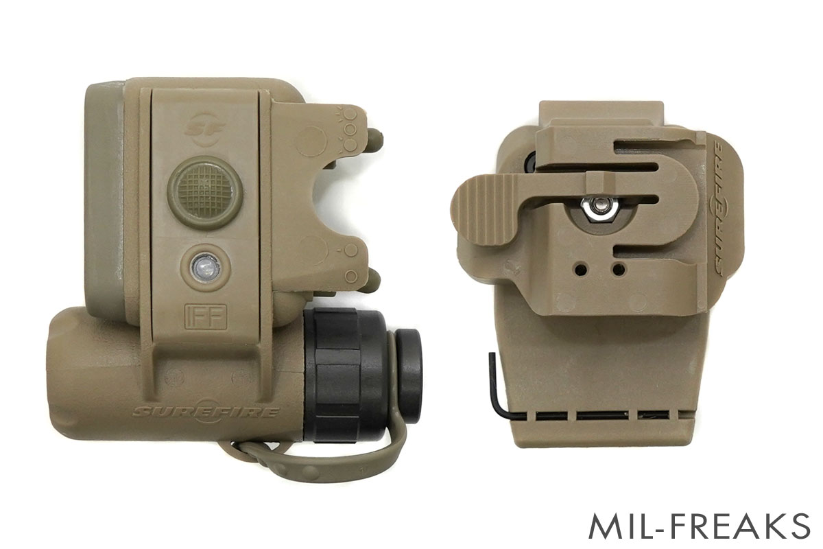 SureFire HL1 ヘルメットライト TAN 発光カラー:HL1-C-TN (白/レッド
