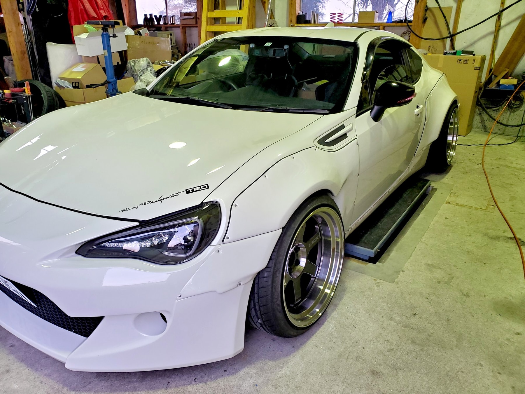 ワイド86がようやく冬眠から覚めたゾ！ | 新潟県でワンオフ加工