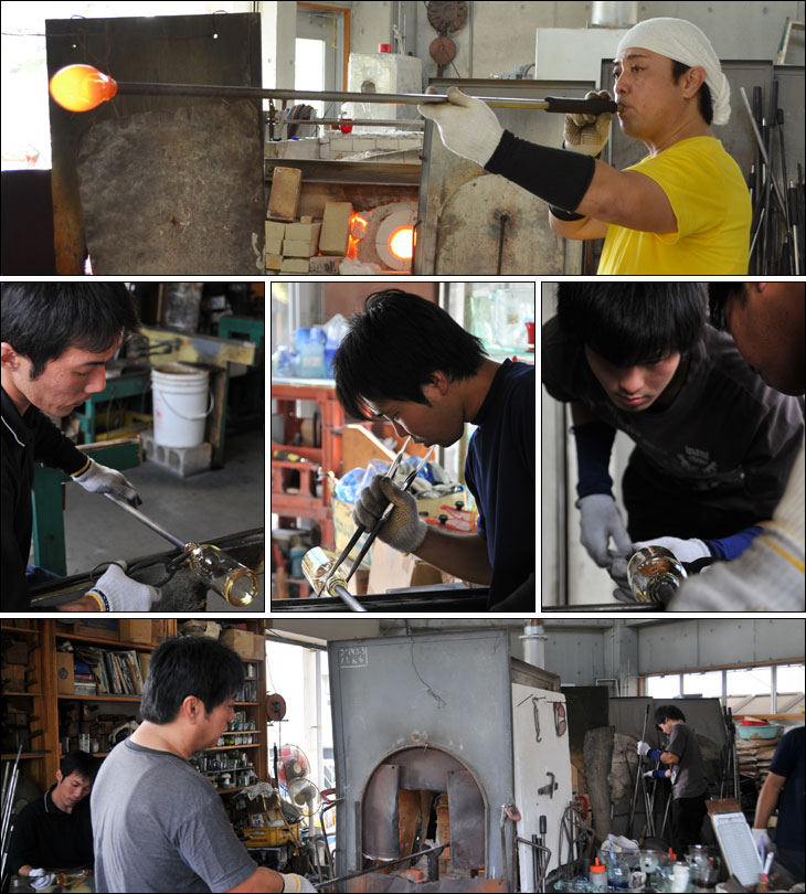 奥原硝子製造所 （琉球ガラス・再生ガラス・桃原 正男） ｜ みんげい