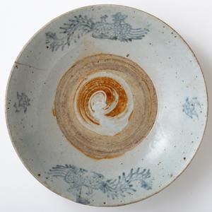 中国 印判 鳳凰に蝙蝠 九寸皿 ｜ みんげい おくむら （日本と世界の民芸）