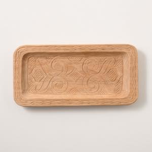 アイヌ イタ（ペン皿） 8寸 ｜ みんげい おくむら （日本と世界の民芸）