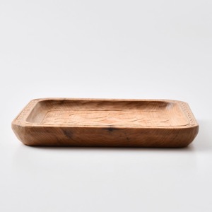 アイヌ イタ 正角盆 八寸 ｜ みんげい おくむら （日本と世界の民芸）