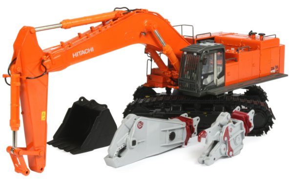 Miniature Construction World - Hitachi ZX870 LCH-3 Tracked Excavator