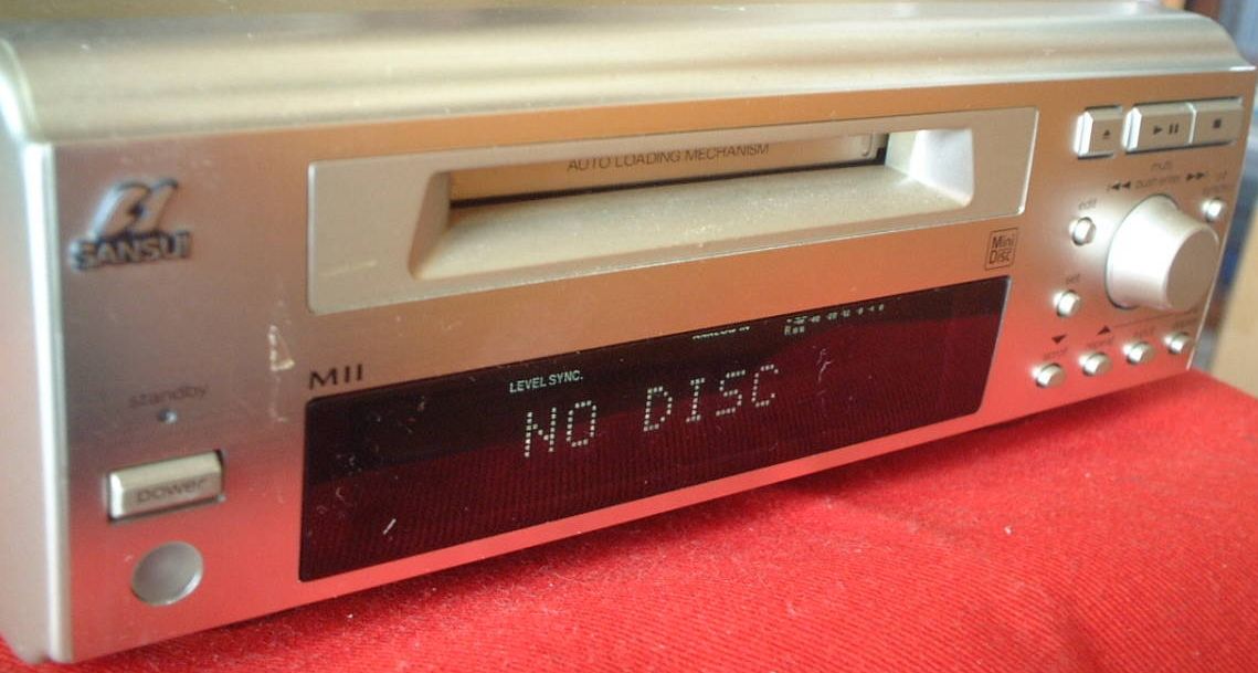 Sansui M11 [MiniDisc Wiki]