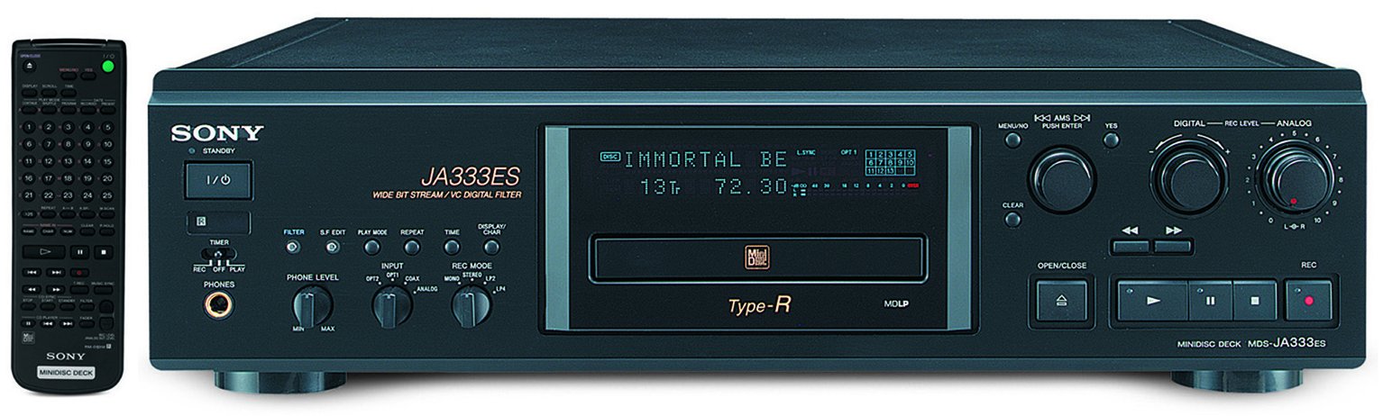 Sony MDS-JA333ES [MiniDisc Wiki]