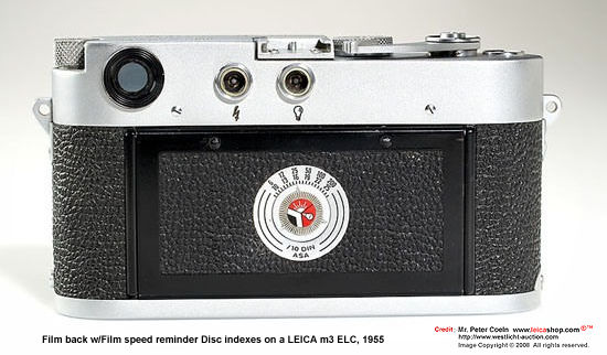Early versions of Leica M3 double strokes Models with sequential
