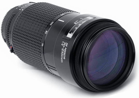 AF (Autofocus) Nikkor 70-210mm zoom lenses - Index Page