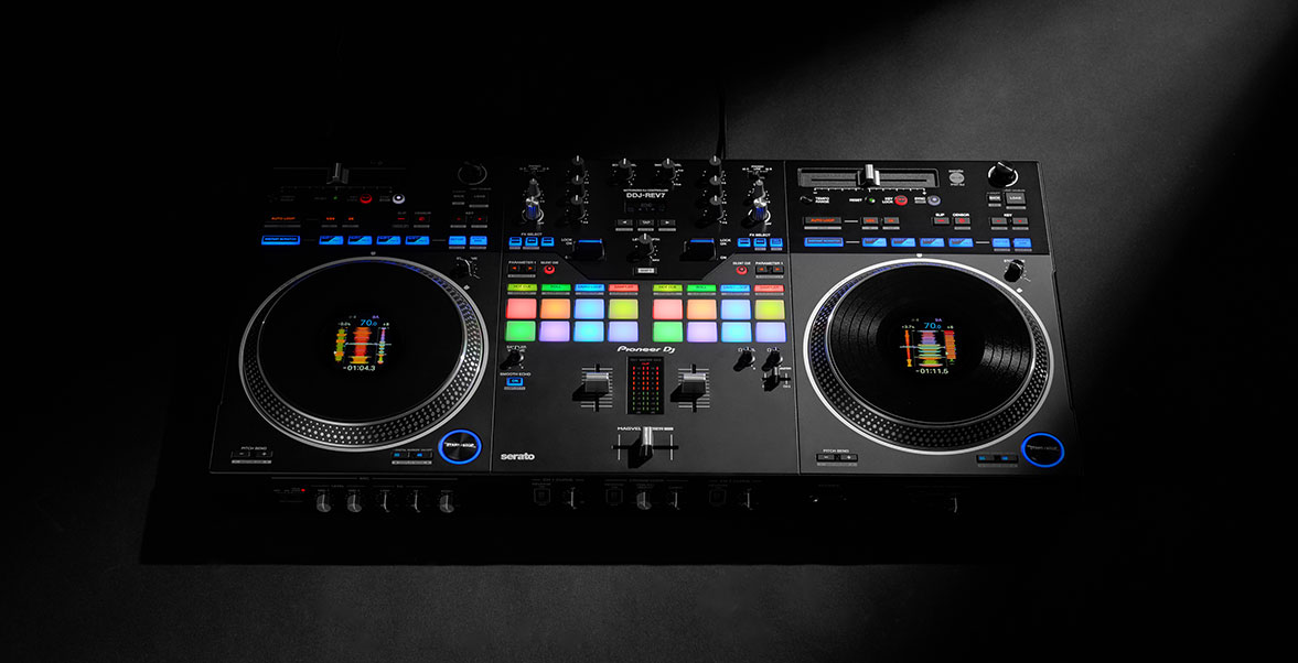 Pioneer DJがSerato DJ Pro対応2ch DJコントローラー「DDJ-REV7」を