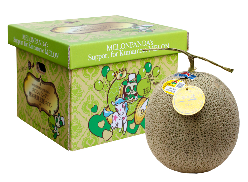 MISIAが熊本からお届けするメロンパンダの熊本復興支援メロン」販売