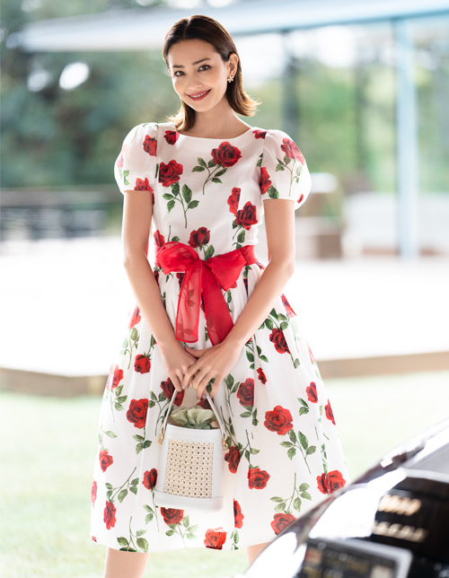 小花柄サマードレス | msgracy