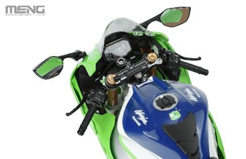 モンモデル[MENMT-007s]1/9 カワサキ Ninja ZX-10R (塗装済み) - M.S