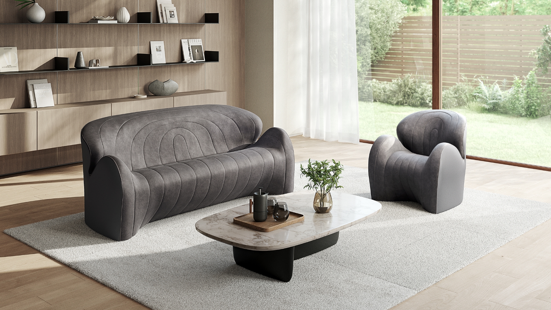 Style Sofa WL One-Seater（スタイル ソファ ダブルエル ワンシーター