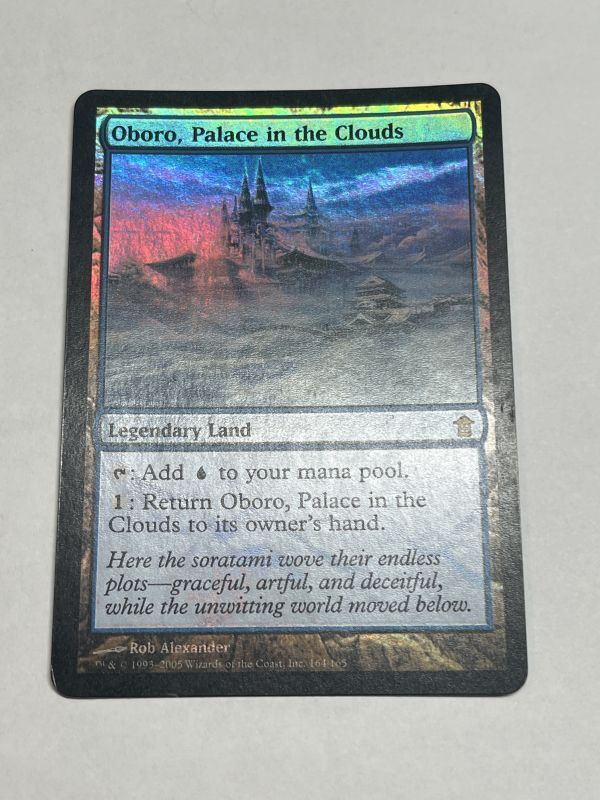 Foil】《雲の宮殿、朧宮/Oboro, Palace in the Clouds》[SOK] - MTG