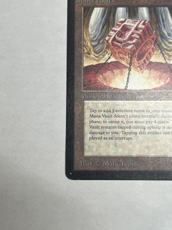 Mana Vault 魔力の柩 EN 拡張 MTG 魔力の櫃 英語 拡張 MTG 魔力の櫃