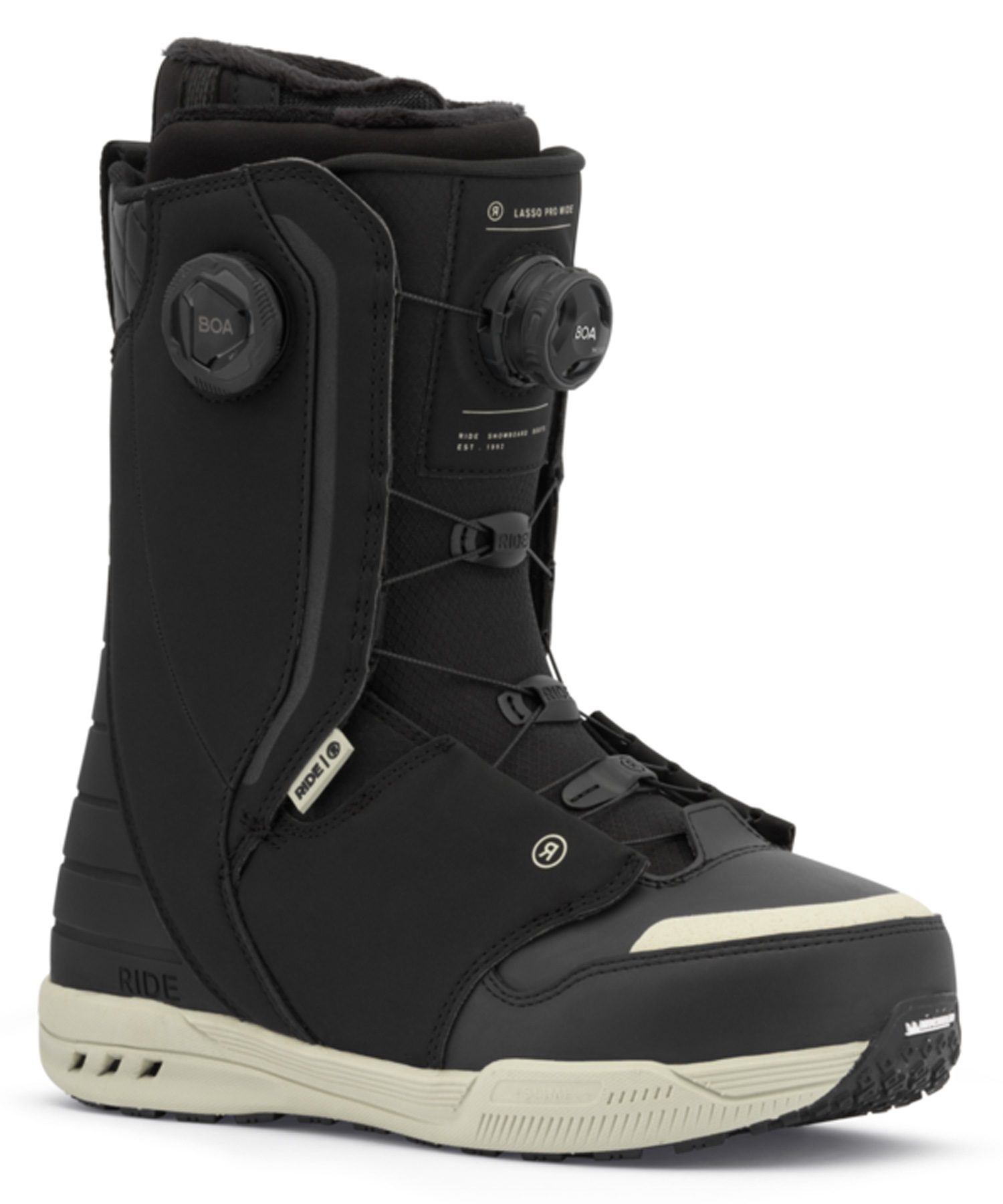RIDE ライド LASSO PRO WIDE スノーボード ブーツ メンズ ムラサキ