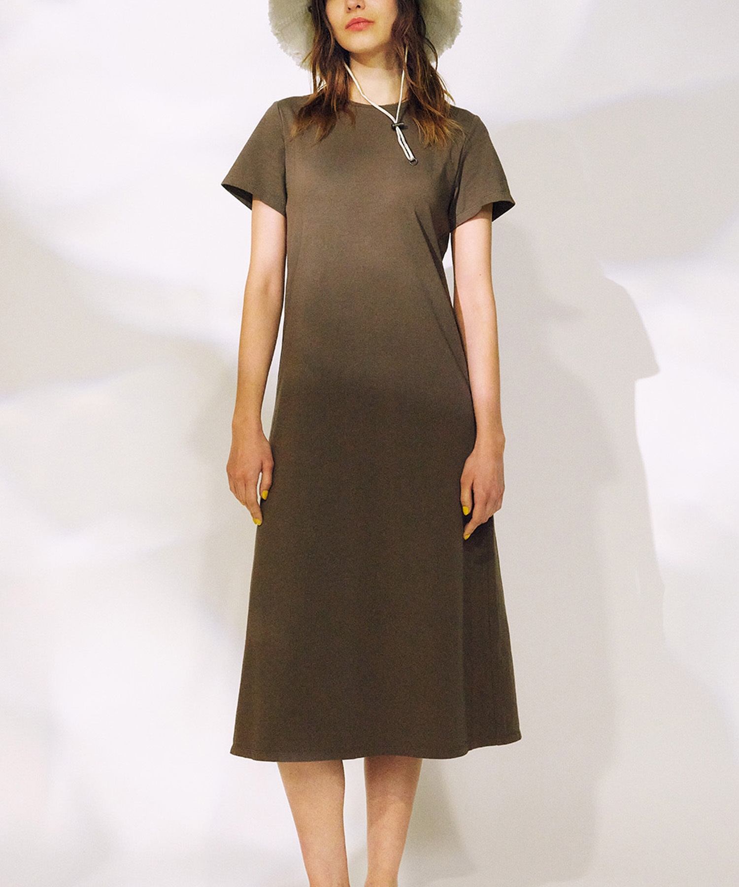 RIKKA FEMME リッカファム ワンピース レディース 半袖 カップ付き