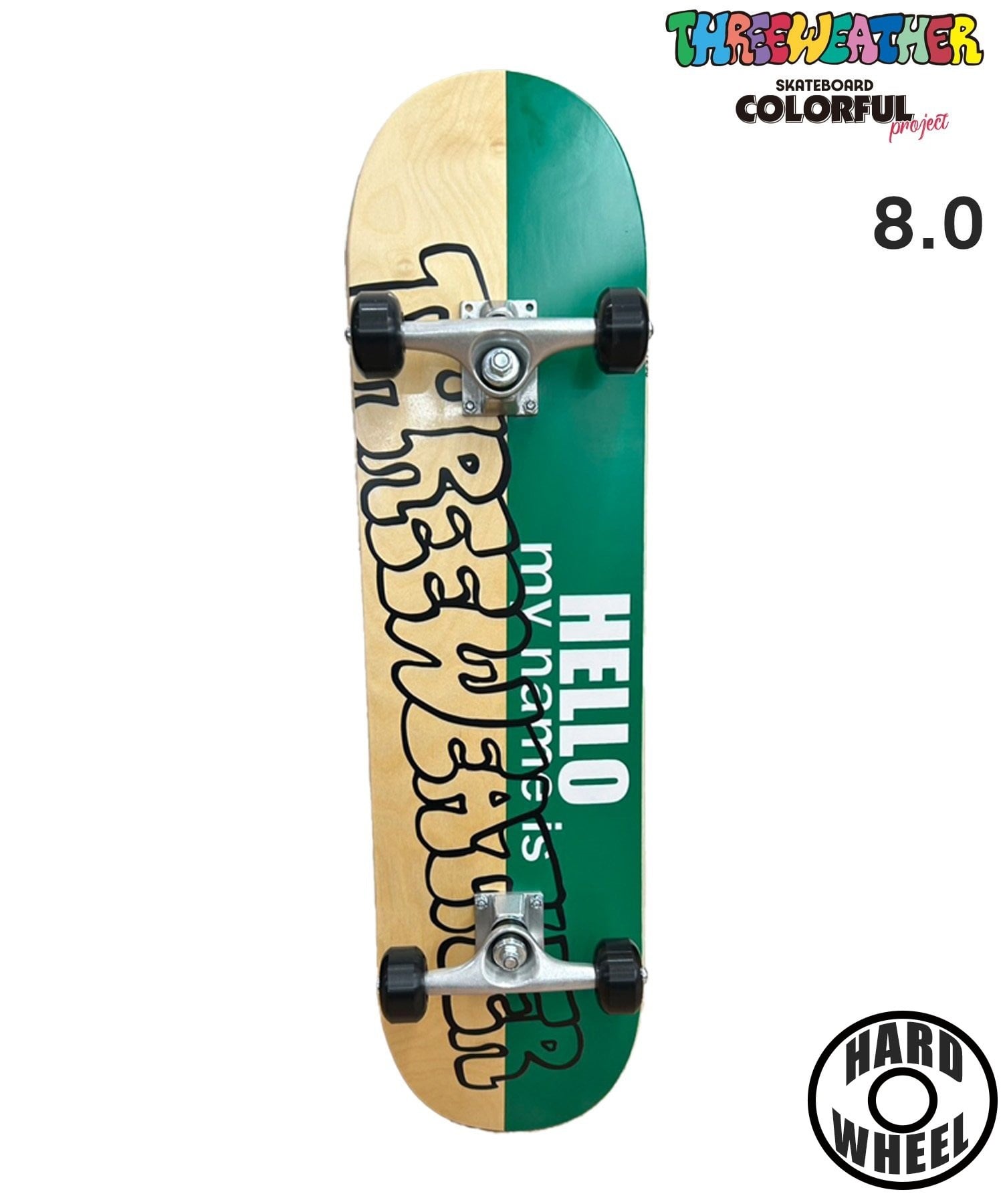 THREE WEATHER スリーウェザー スケートボード コンプリート 7.5,8.0