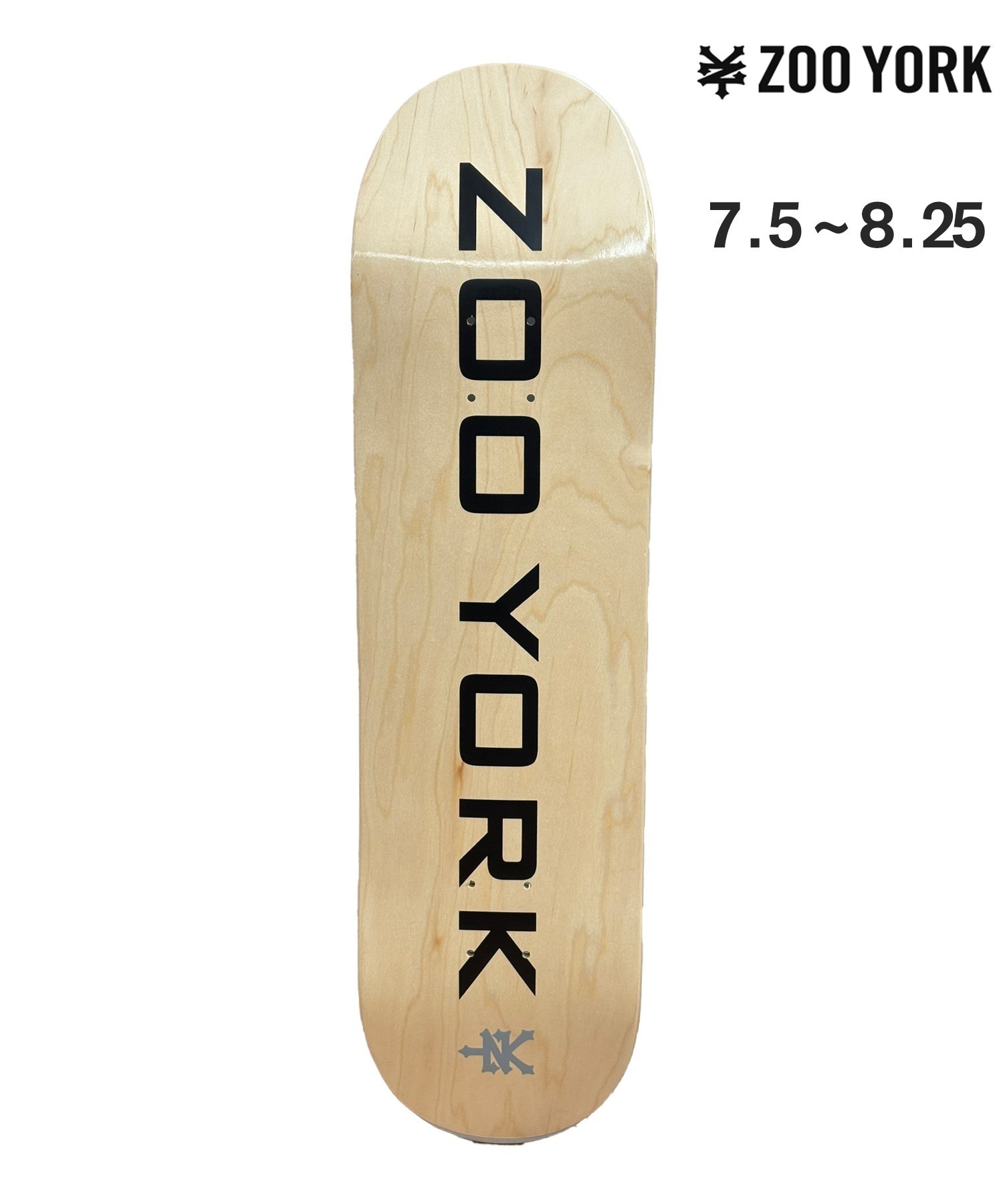 ZOOYORK ズーヨーク スケートボード デッキ 7.5～8.2inch MURASAKIDECK
