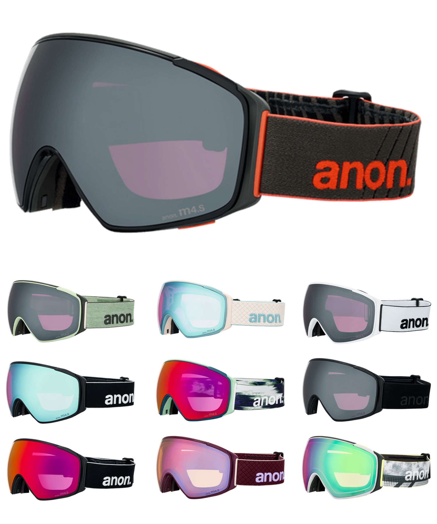 ANON アノン M4S Goggles MFI Face Mask Toric スノーボード ゴーグル