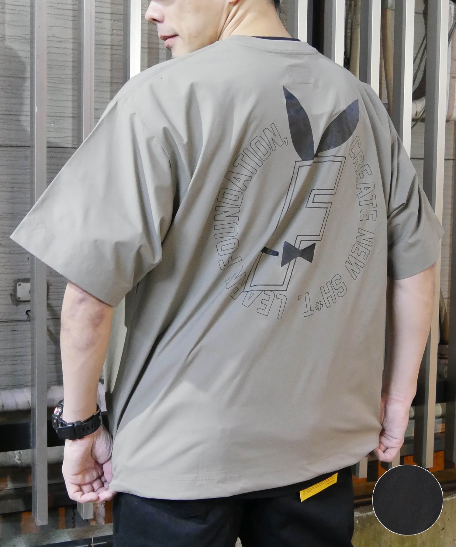 FORGET NEVER フォーゲットネバー 半袖 Tシャツ メンズ バックプリント