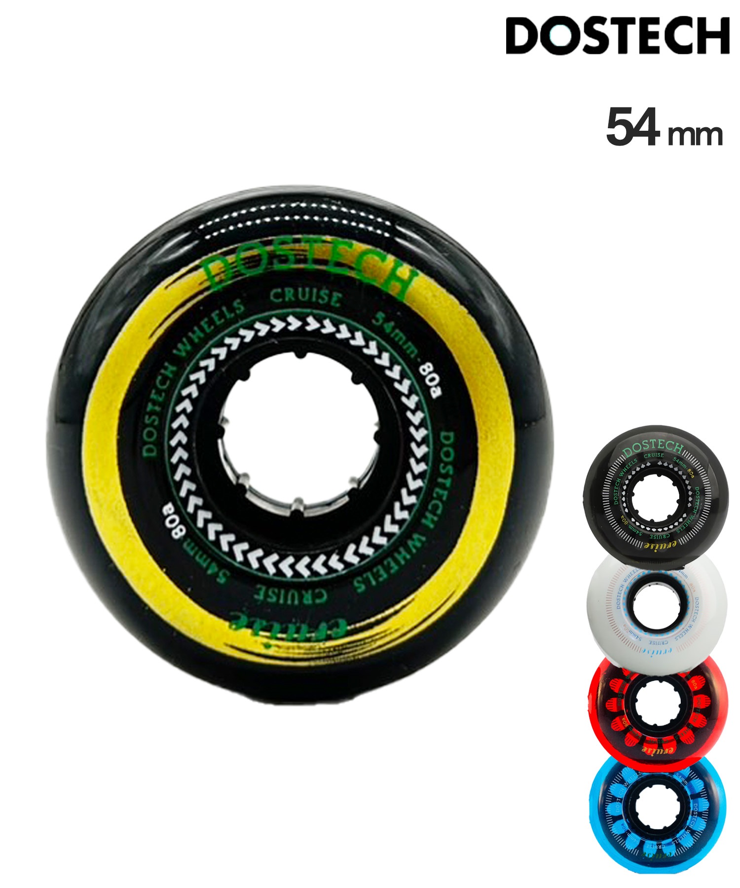 DOSTECH ドステック スケートボード ウィール CRUISE WHEEL 54mm