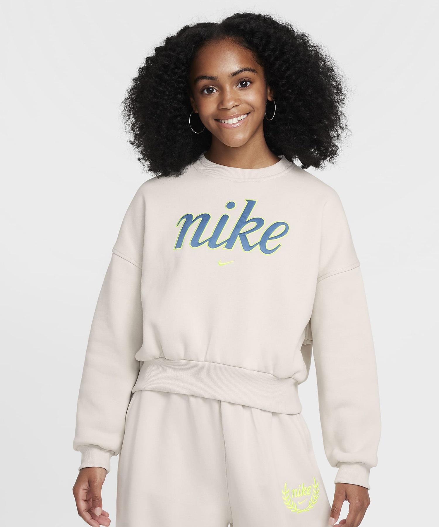 NIKE ナイキ トレーナー キッズ クルーネック スウェット フリース