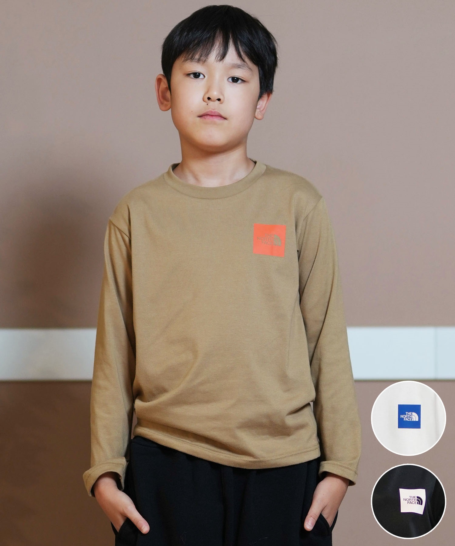 THE NORTH FACE ザ・ノース・フェイス 長袖 Tシャツ キッズ ロンT TEE