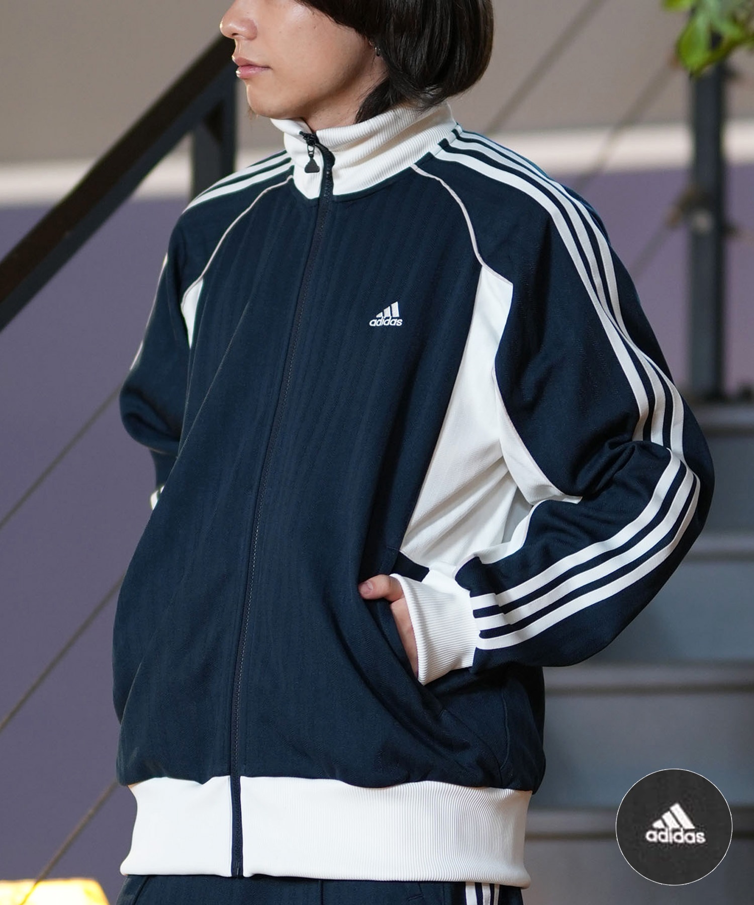 adidas アディダス アウター メンズ トラックジャケット BYD3S ルーズ