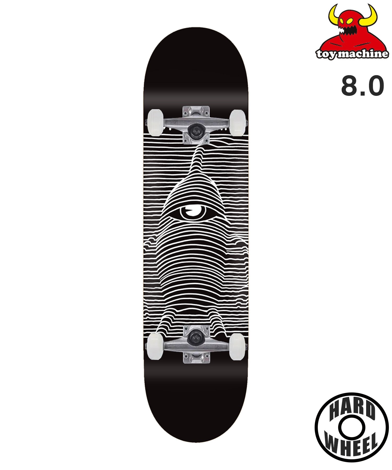 TOY MACHINE トイマシーン スケートボード コンプリート 8.0inch TOY