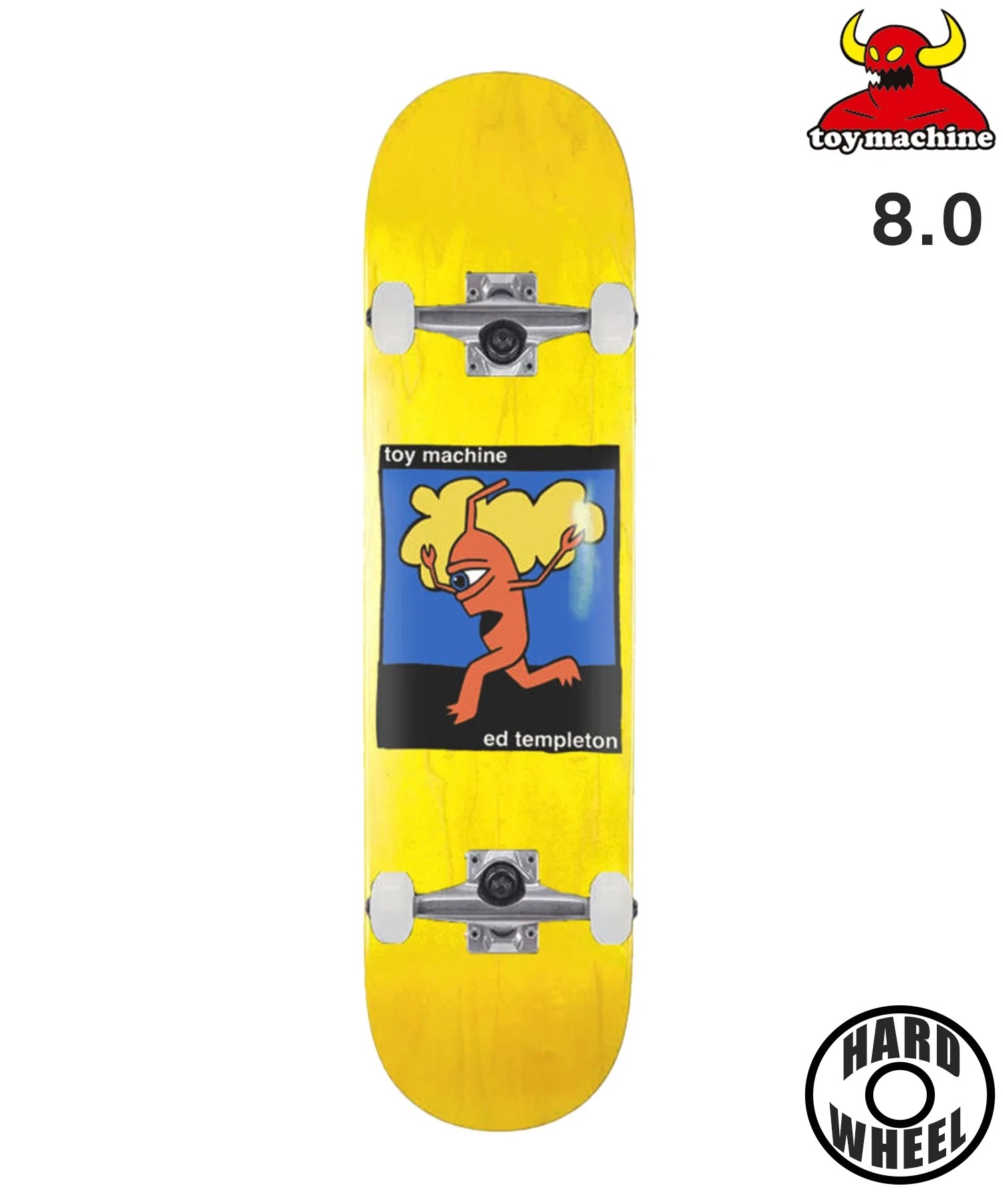 TOY MACHINE トイマシーン スケートボード コンプリート 8.0inch EARLY