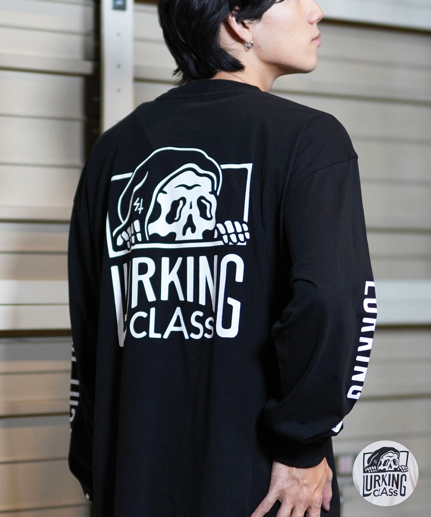 LURKING CLASS ラーキングクラス 長袖 Tシャツ メンズ ロンT バック