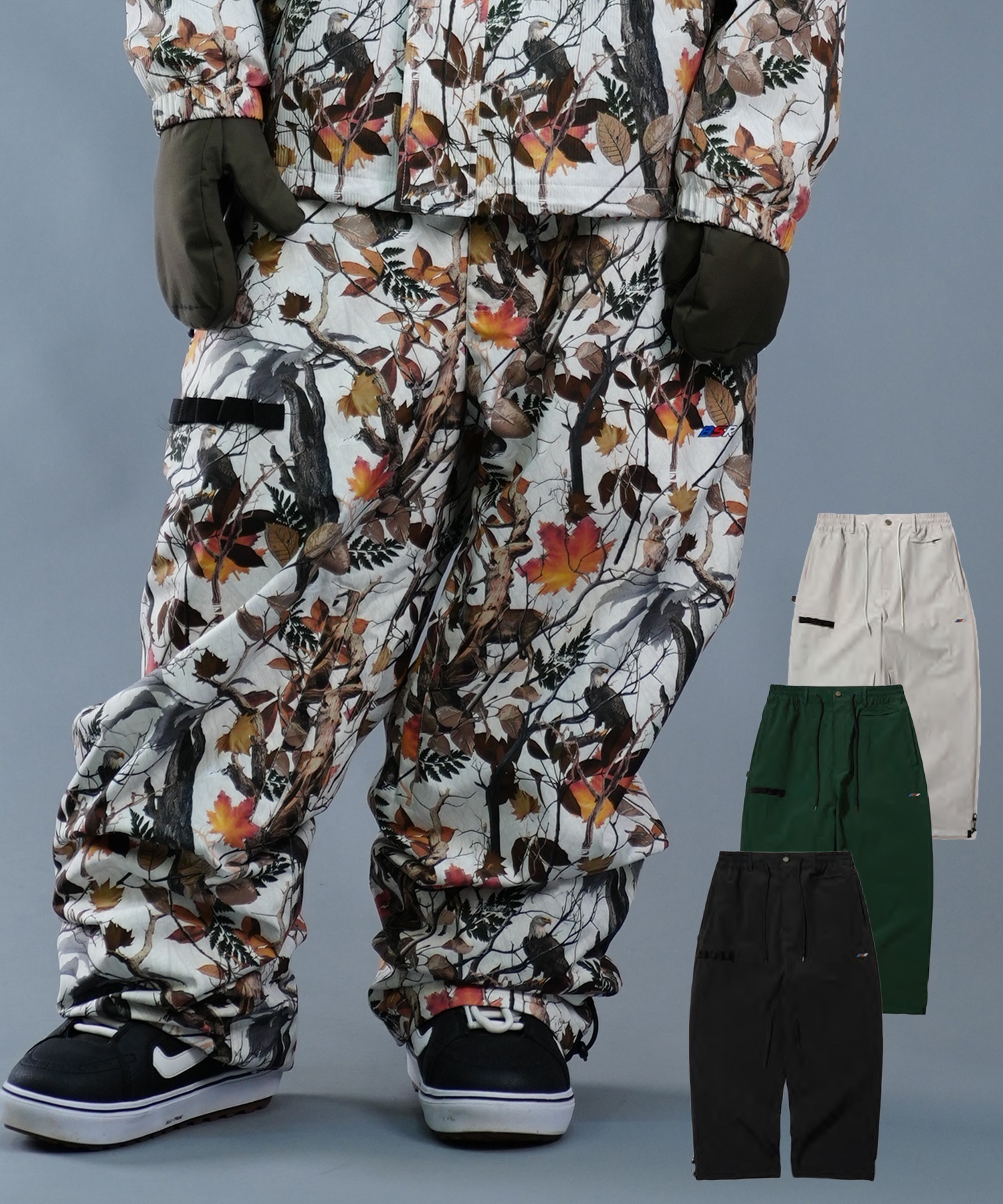 BSRABBIT ビーエスラビット REFINED SUPER WIDE VENTILATION PANTS
