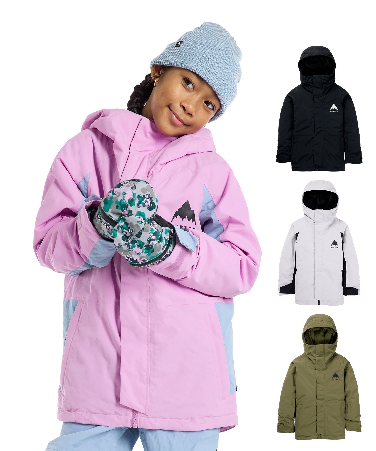 BURTON キッズ スノーボードウェア 上下セット S バートン キッズ