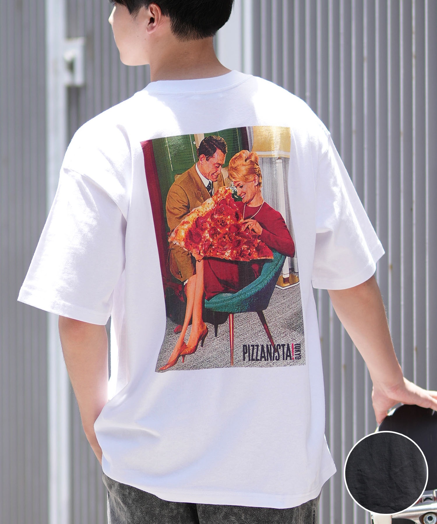 PIZZANISTA ピッザニスタ 半袖 Tシャツ グラフィックTee メンズ ユニ