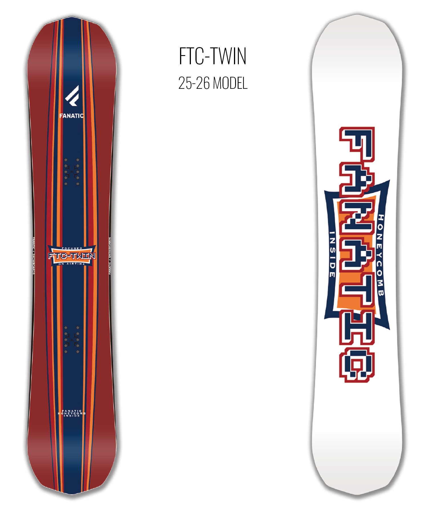 FANATIC ファナティック エフティーシー ツイン スノーボード 板
